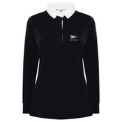 FR100 - Front Row Ladies Rugby Shirt  w/ Back Print