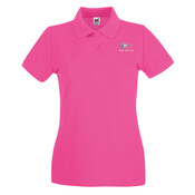 SS505 - Lady-fit premium polo w/ Back Print